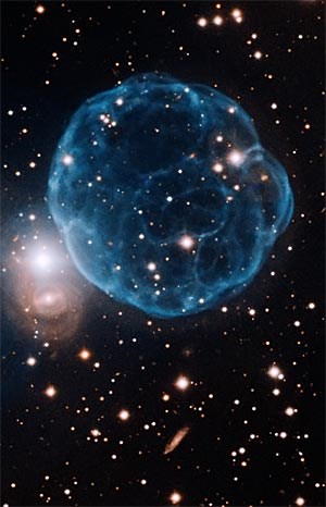 Der neu entdeckte Planetarische Nebel 'Kronberger 61', aufgenommen vom Gemini Observatory.