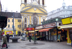 Zentrum des 3. Bezirks: Die Gegend rund um den Rochusmarkt