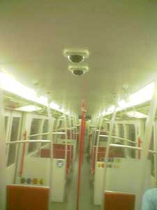 Kameras in U-Bahn-Waggons Kameras in U-Bahn-Waggons