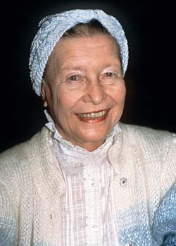 Artikelbild: Philosophin, Schriftstellerin und Feministin Simone de Beauvoir
