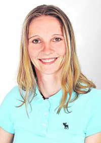 Petra Luschnig experimentiert mit Blutzellen. Petra Luschnig experimentiert mit Blutzellen.