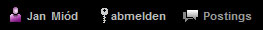 Unter "Postings" finden Sie die Liste Ihrer abgegebenen Postings Unter "Postings" finden Sie die Liste Ihrer abgegebenen Postings