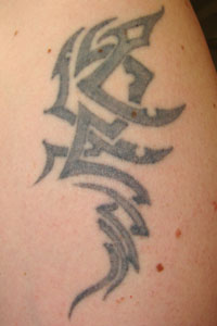Größerflächiges Tattoo bei der Erstbegutachtung... Größerflächiges Tattoo bei der Erstbegutachtung...