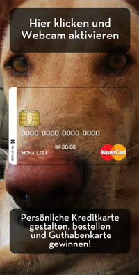 Mit Hund und Kuss zur etat.at-Maus im April: RBI Raiffeisen Bank International