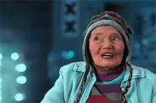 Trude Fukar als "Oma Putz". Trude Fukar als "Oma Putz".