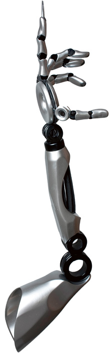 Die "Business Arm Prosthesis" soll nicht nur ein fehlendes Gliedmaß ersetzen, sondern auch technisch mögliche Funktionen in die Prothese implementieren. Die "Business Arm Prosthesis" soll nicht nur ein fehlendes Gliedmaß ersetzen, sondern auch technisch mögliche Funktionen in die Prothese implementieren.
