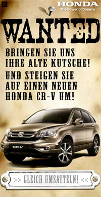 Eine etat.at-Maus für die "Umsattelprämie": Honda gewinnt im Mai