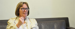 Gabriela Moser, Vorsitzende im Untersuchungsausschuss. Gabriela Moser, Vorsitzende im Untersuchungsausschuss.