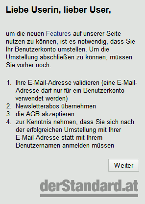 Umstellungsprozess in vier Schritten.