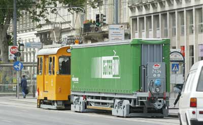 cargo by tram