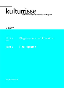 Cover: Kulturrisse