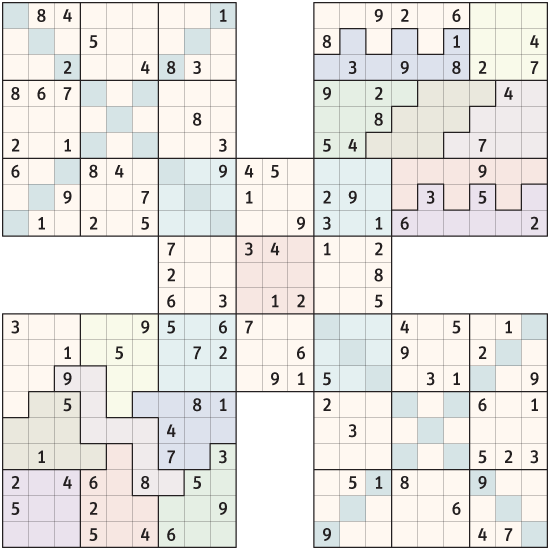 Samurai sudoku mittel 34 r tsel sudoku derstandard at lifestyle