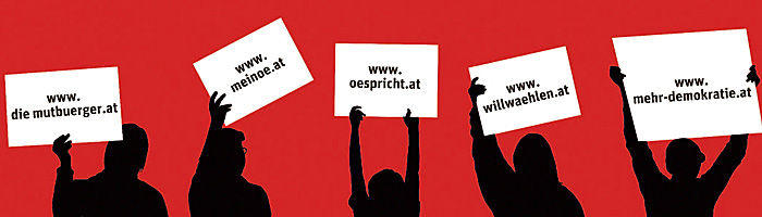 Netz, aber nicht nur da, formieren sie sich: Die neuen politischen Alternativen. 
