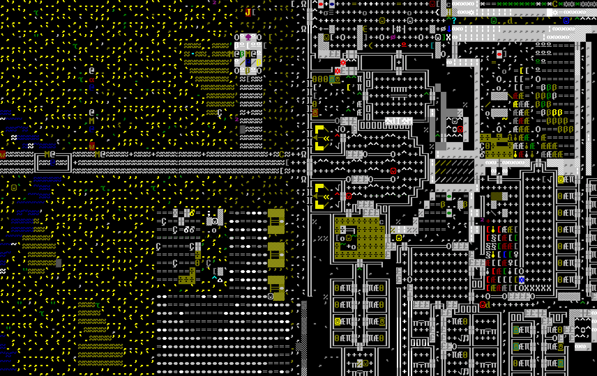 dwarf fortress ascii 16x16
