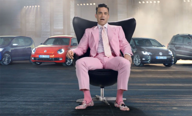 Robbie Williams als VW-Marketingleiter: "Weit mehr als nur Werbung" - derStandard.at