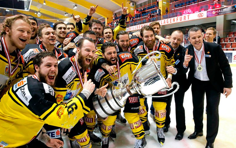 Die Vienna Capitals sind Meister EishockeyLiga derStandard.at › Sport