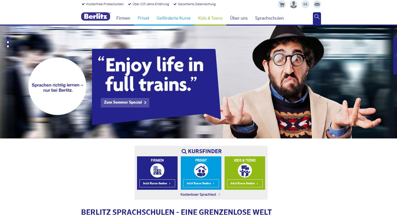Shitstorm: "Klar antisemitische" Werbung von Sprachschule Berlitz - derStandard.at