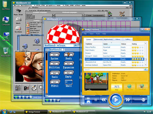 screenshot: cloanto