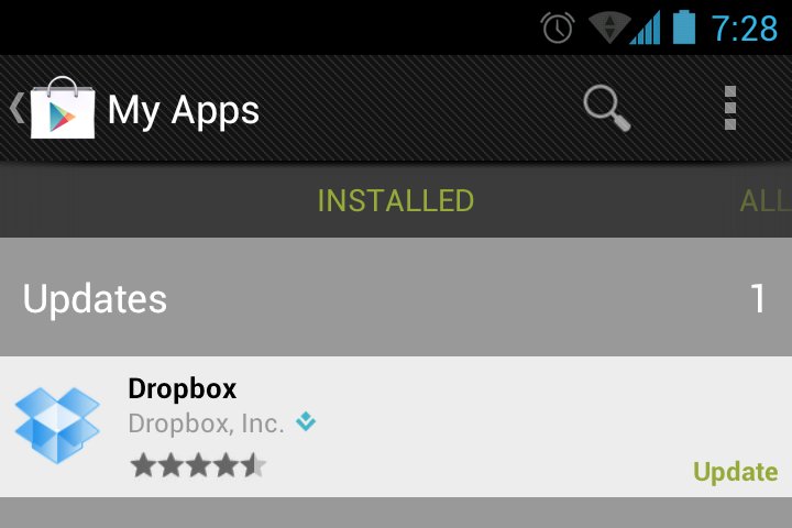 screenshot: droid life