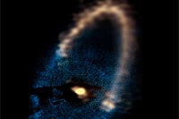 foto: alma (eso/naoj/nrao) - nasa/esa hubble space telescope