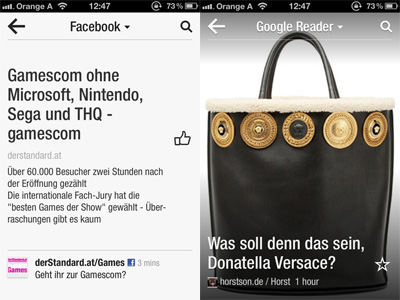 screenshot: derstandard.at