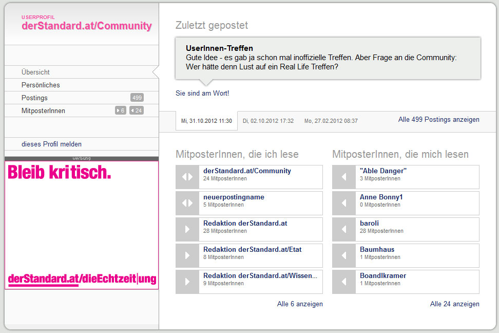 screenshot: derstandard.at