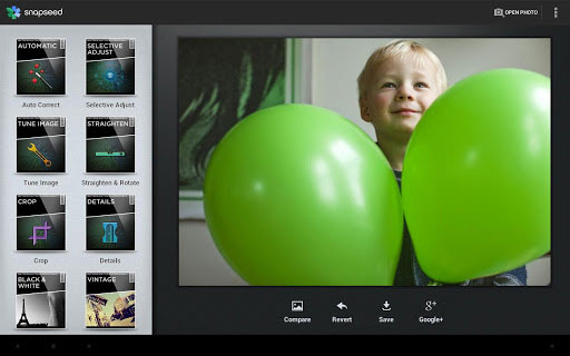 screenshot: google