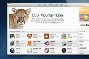 screenshot: apple