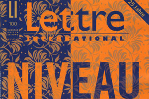 cover: lettre international