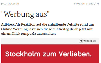 foto: screenshot: freitag.de
