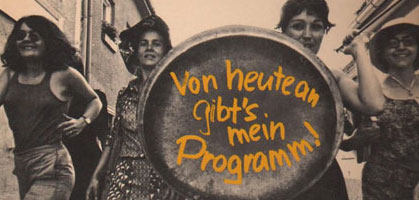 foto: lp-cover lieder von frauen - von heute an gibts mein programm/frauenoffensive