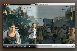 screenshot: vlc