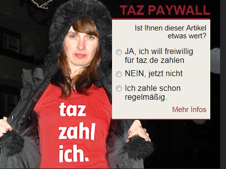 foto: screenshot/www.taz.de