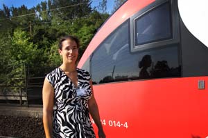 Judith Engel, Projektleiterin der ÖBB-Infrastruktur, ist seit 2005 für das Mammutprojekt Wiener Hauptbahnhof verantwortlich.