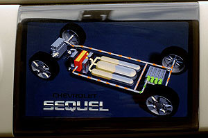 Display-Anzeige mit Betriebszustand.
