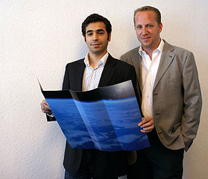 "Über ihn gibt es nichts zu meckern" - Bernhard Stingl (rechts) mit seinem Deluxe-Travel-Partner Sunit Jairath. "Über ihn gibt es nichts zu meckern" - Bernhard Stingl (rechts) mit seinem Deluxe-Travel-Partner Sunit Jairath.