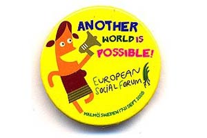 Foto: Esf Artikelbild: Das Logo des Europäischen Sozialforums 2008. - Foto: Esf