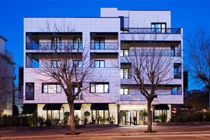 Das Hotel Pulitzer.