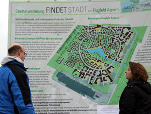 Die Broczas freuen sich auf den neuen Staddteil. Die Broczas freuen sich auf den neuen Staddteil.