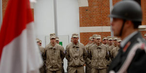 Die Grünen hatten den den Rückzug der Bundesheer-Soldaten und ein Ende der Beteiligung an der EU-Friedensmission EUFOR gefordert.