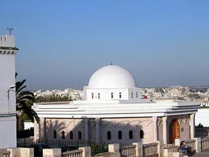 Blick auf Tunis vom Place de la Kasbah.