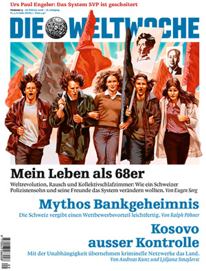 Das Cover der aktuellen "Weltwoche" Das Cover der aktuellen "Weltwoche"