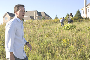 Auf der Flucht vor einer unsichtbaren Bedrohung: Mark Wahlberg in M. Night Shyamalans Film "The Happening".
Auf der Flucht vor einer unsichtbaren Bedrohung: Mark Wahlberg in M. Night Shyamalans Film "The Happening".