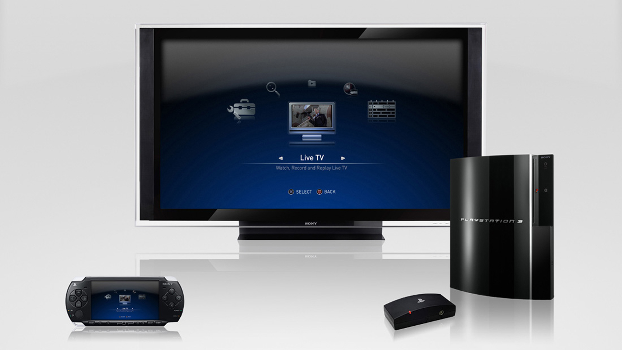 PlayTV im Zusammenspiel mit PS3 und PSP.