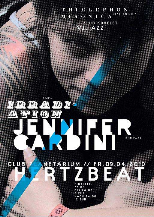 Artikelbild: Der nächste Club "Hertzbeat" findet am 9. April statt. - Foto: Flyer Hertzbeat