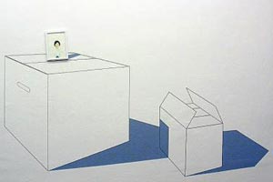 Foto: Viktor Bucher Artikelbild: Alfredo Barsuglias "About Separations And Memories": Fotos der Liebsten kommen immer als Erstes aus der Umzugskiste. - Foto: Viktor Bucher