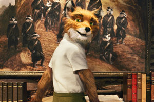 Das kennt man doch: Der "Fantastische Mr. Fox" (Stimme:George Clooney
beziehungsweise Christian Berkel) schätzt Kultur, braucht aber manchmal
unvernünftigen Ausgleich. Das kennt man doch: Der "Fantastische Mr. Fox" (Stimme:George Clooney
beziehungsweise Christian Berkel) schätzt Kultur, braucht aber manchmal
unvernünftigen Ausgleich.