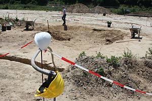 In Wien funktioniert die Abstimmung von Baustellen und archäologischen Grabungen meist gut In Wien funktioniert die Abstimmung von Baustellen und archäologischen Grabungen meist gut