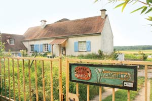 Agritourismus der exklusiven Art: Auf dem kleinen Hof von Yamashita kann man übernachten und speisen. 