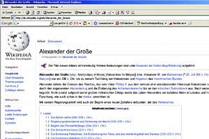 "Wikipedia ist ein Lexikon, kein Geschichtswerk", sagt Peter Haber zu Bedenken von Historikern. "Wikipedia ist ein Lexikon, kein Geschichtswerk", sagt Peter Haber zu Bedenken von Historikern.